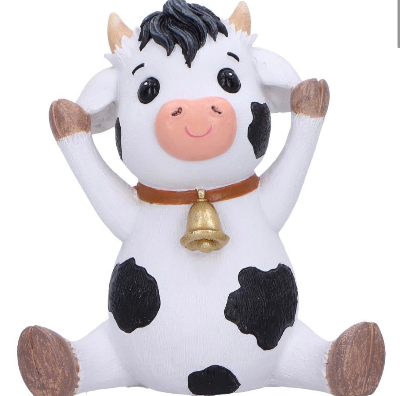 Three Wise Cows See No Evil Set 9cm