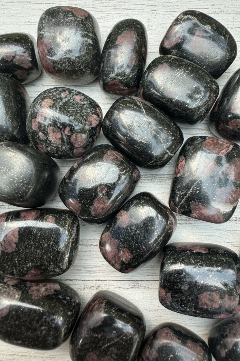 Spinel in Matrix Tumblestone 4-5cm