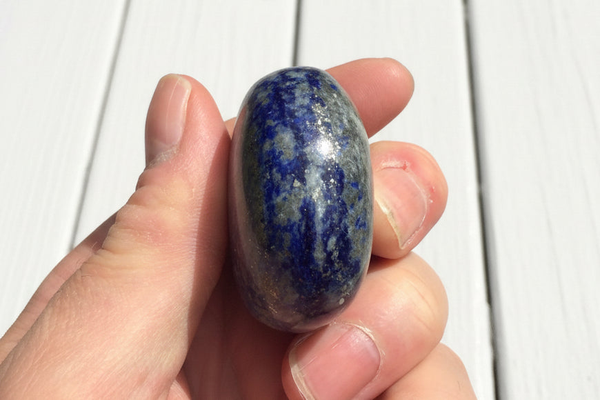 Lapis Lazuli Palmstone 130 grams LP07