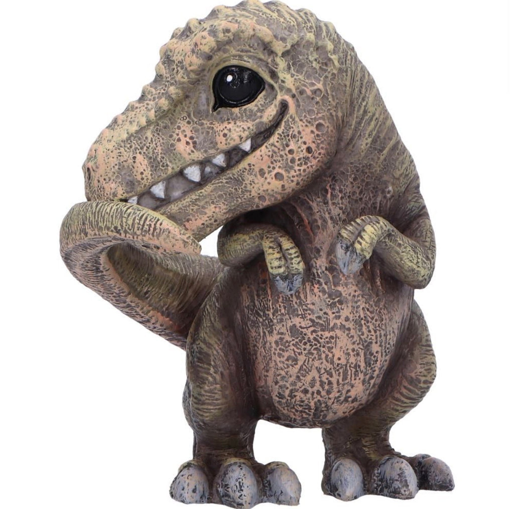 Three Wise T-Rex Dinosaurs See No Evil Set 9.3cm