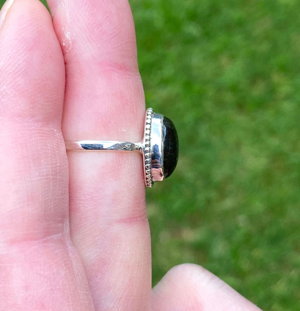 925 Sterling Silver Labradorite Ring