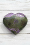Atlantisite Stichtite Heart Crystal 92 grams AH07
