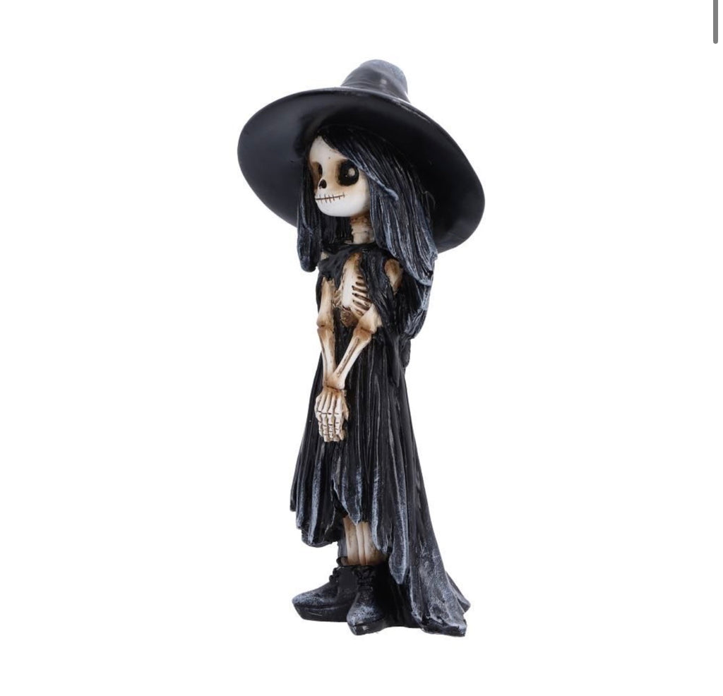 Sorcerina Skeleton Witch Ornament 12.7cm