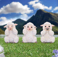 Three Wise Sheep See No Evil Set 8.5cm