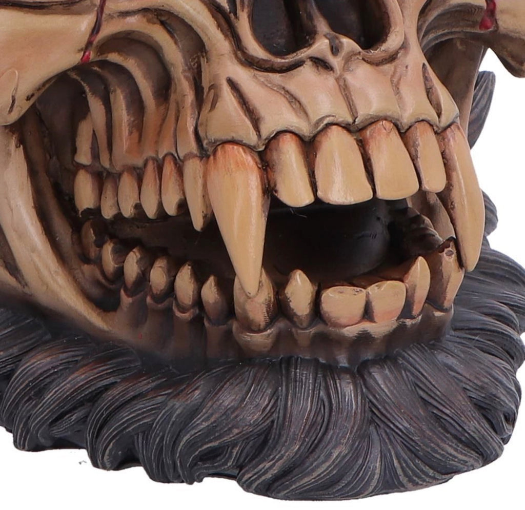 Hall of Horrors: The Beast of the Moon Werewolf Skull 16cm