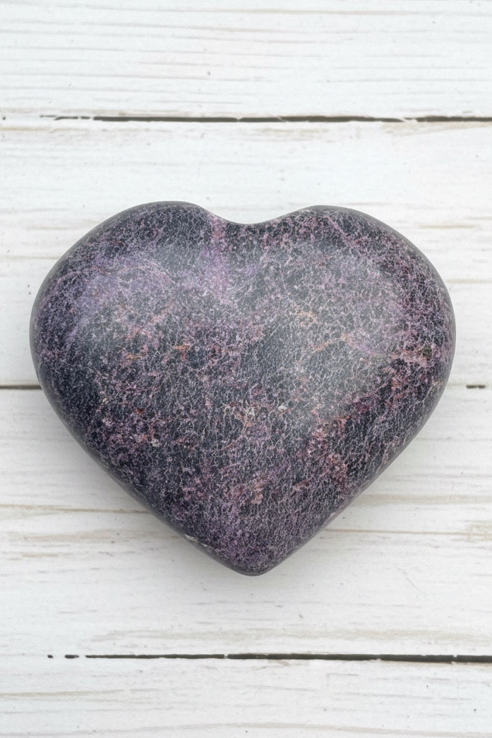 Stichtite Heart Crystal 81 grams AH11
