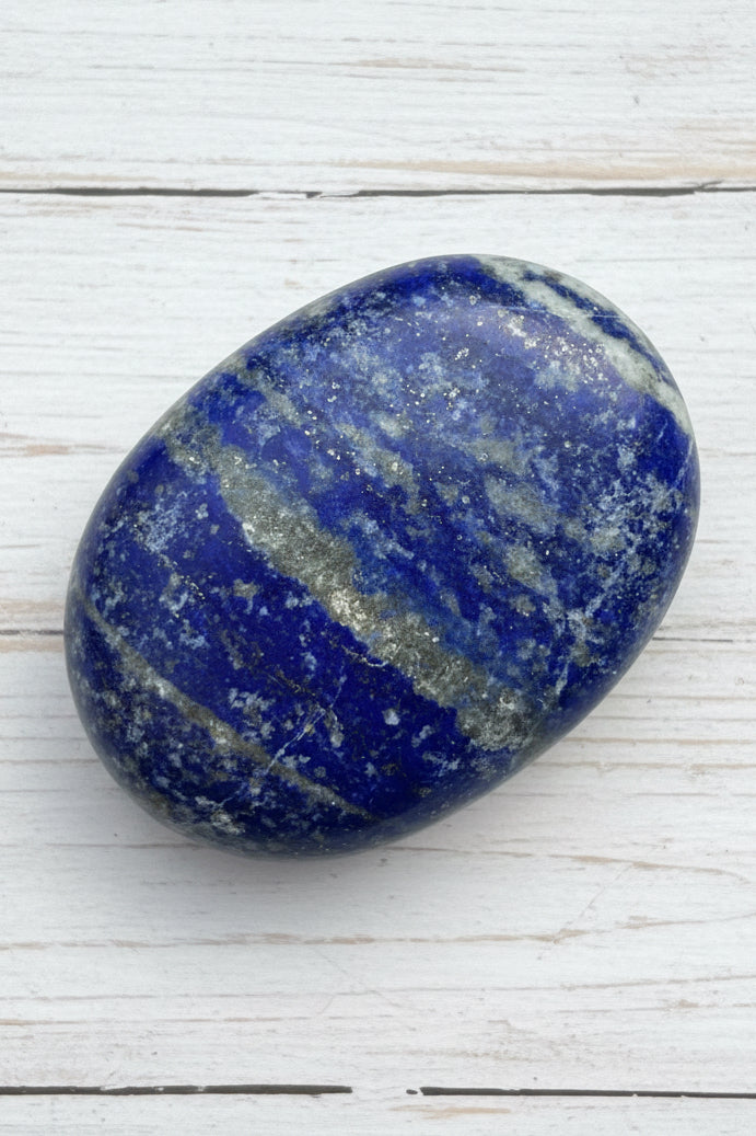 Lapis Lazuli Palmstone 120 grams LP05