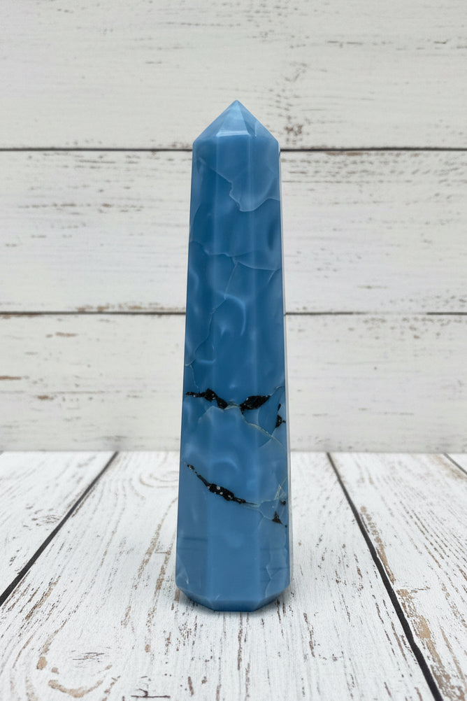 Owyhee Blue Opal Point/Tower 107 grams BOPT03