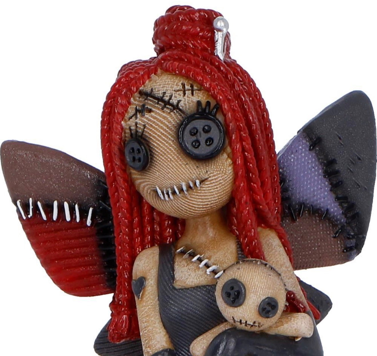 The Stitchlings: Poppy Thread Voodoo Doll Ornament 10.5cm
