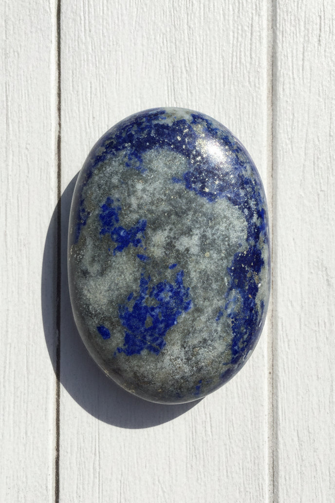 Lapis Lazuli Palmstone 130 grams LP07