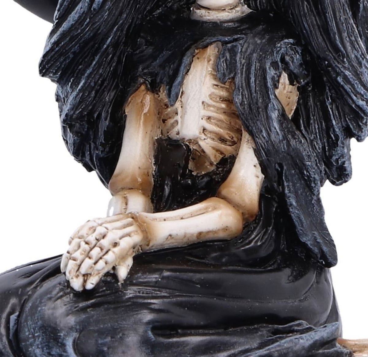 Hexabelle Skeleton Witch Ornament 8.8cm