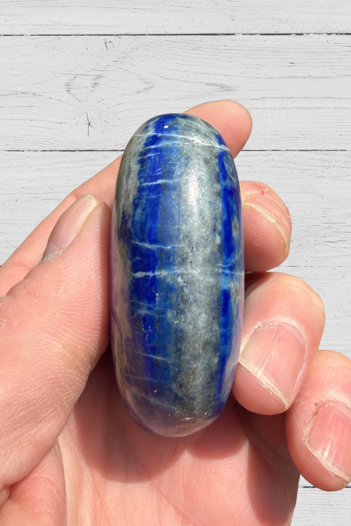 Lapis Lazuli Palmstone 130 grams LP08