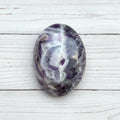 Dream Amethyst Palmstone 110 grams DAP04