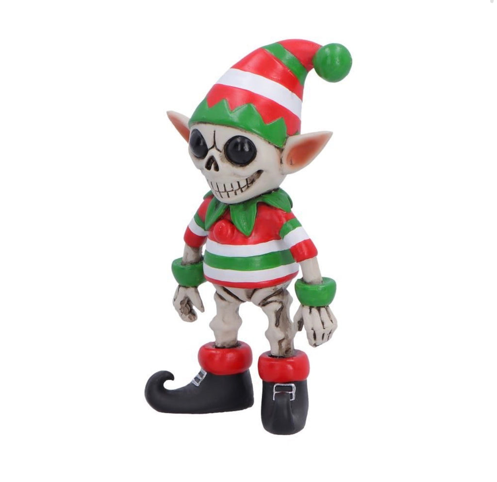Silent Nightmares: Jingles Skeleton Elf Christmas Ornament 10.5cm