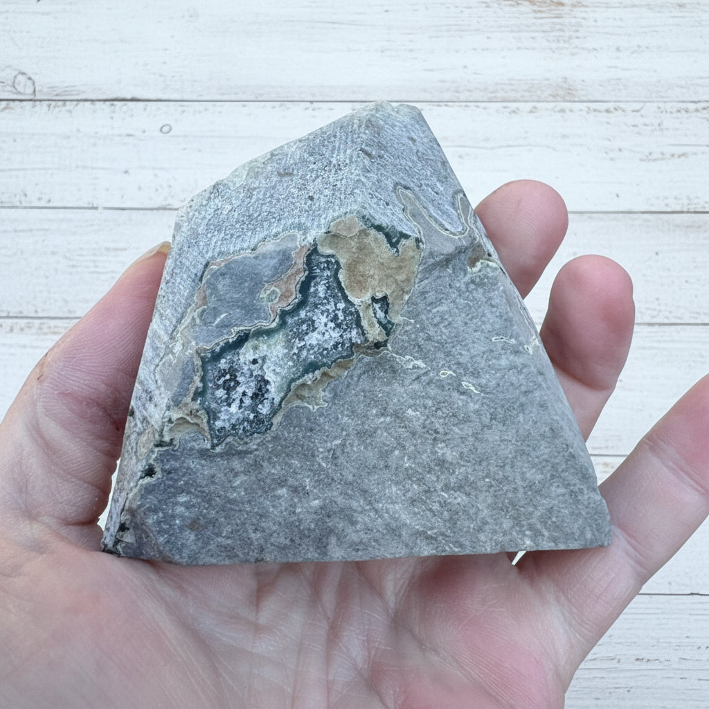 Amethyst Druzy Standing Cut Base 335 grams NPA06
