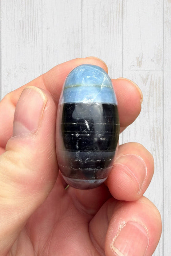 Owyhee Blue Opal Palmstone 68 grams BOP11
