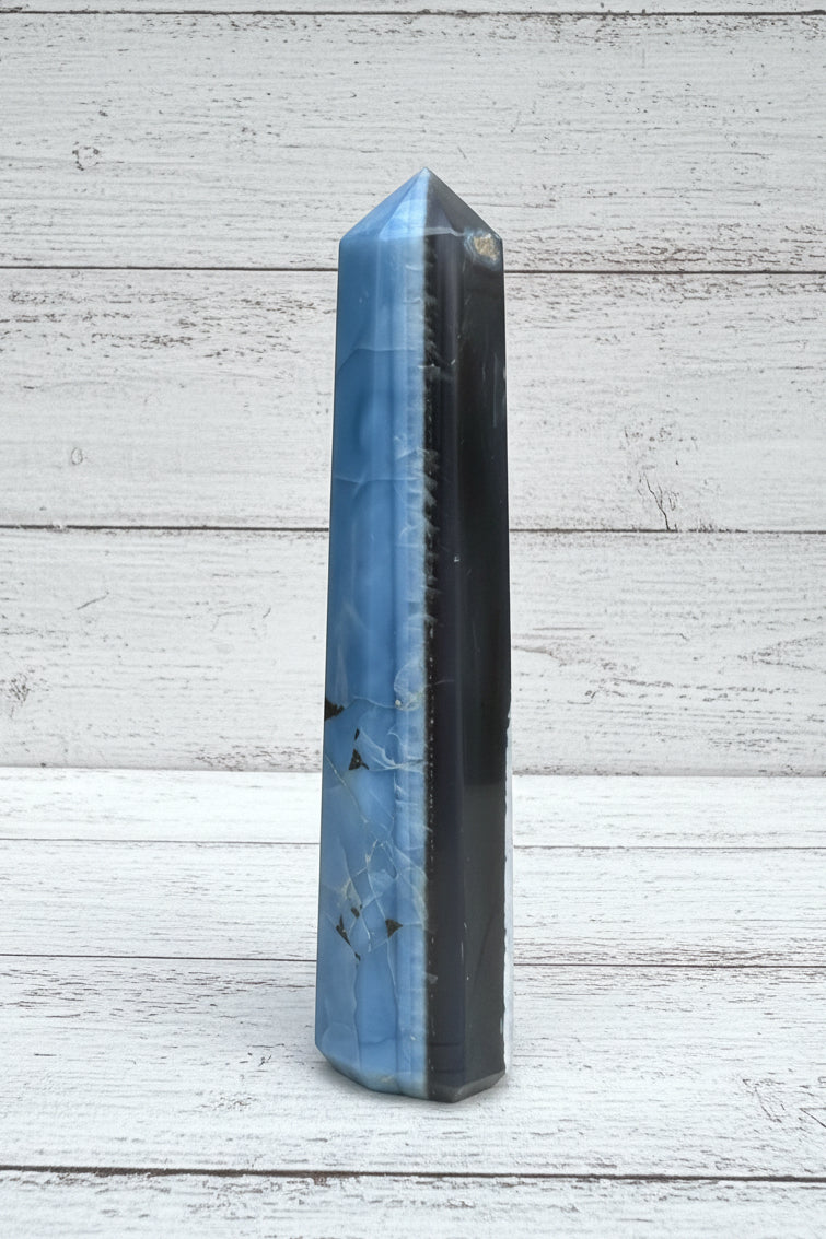 Owyhee Blue Opal Point/Tower 107 grams BOPT03
