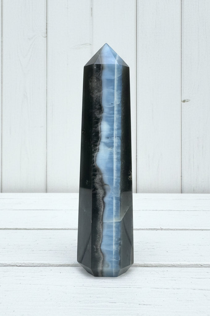 Owyhee Blue Opal Tower 123 grams BOPT04