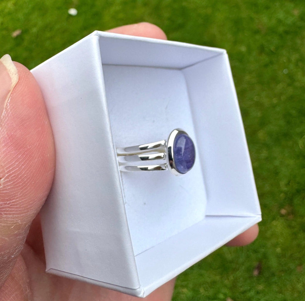 925 Sterling Silver Tanzanite Ring
