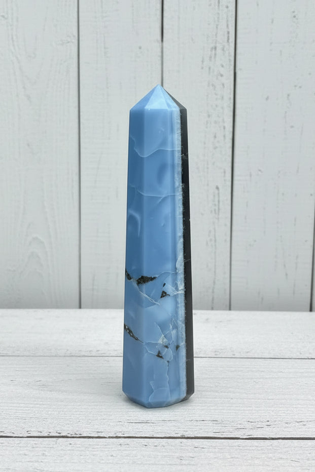 Owyhee Blue Opal Point/Tower 107 grams BOPT03