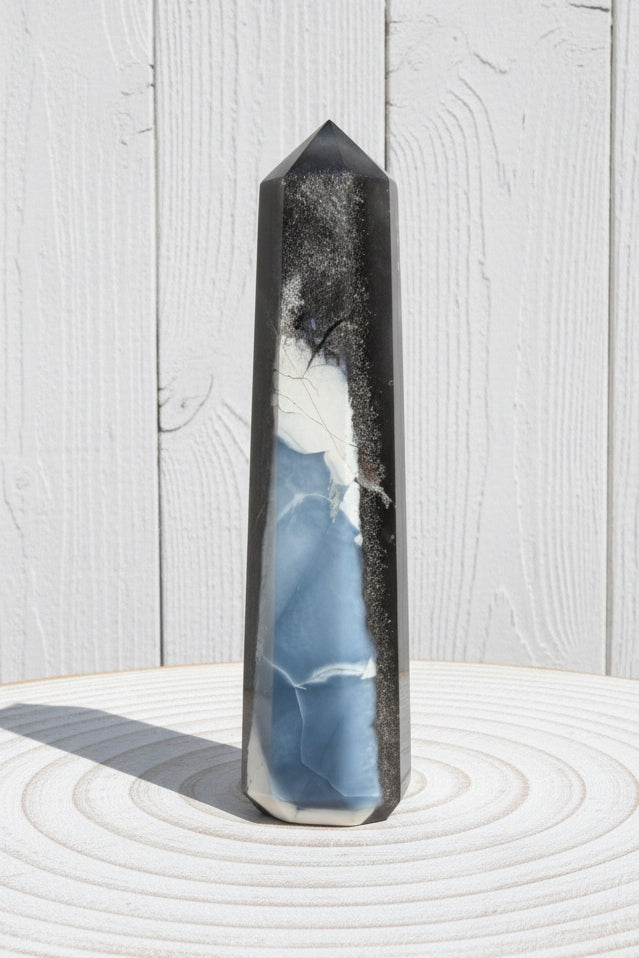 Owyhee Blue Opal Point Tower 100 grams BOPT07
