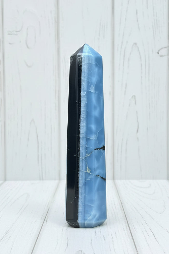 Owyhee Blue Opal Point/Tower 107 grams BOPT03