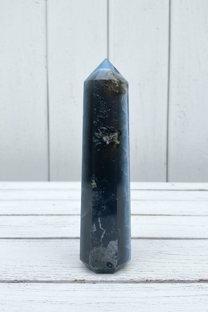 Owyhee Blue Opal Tower 123 grams BOPT04