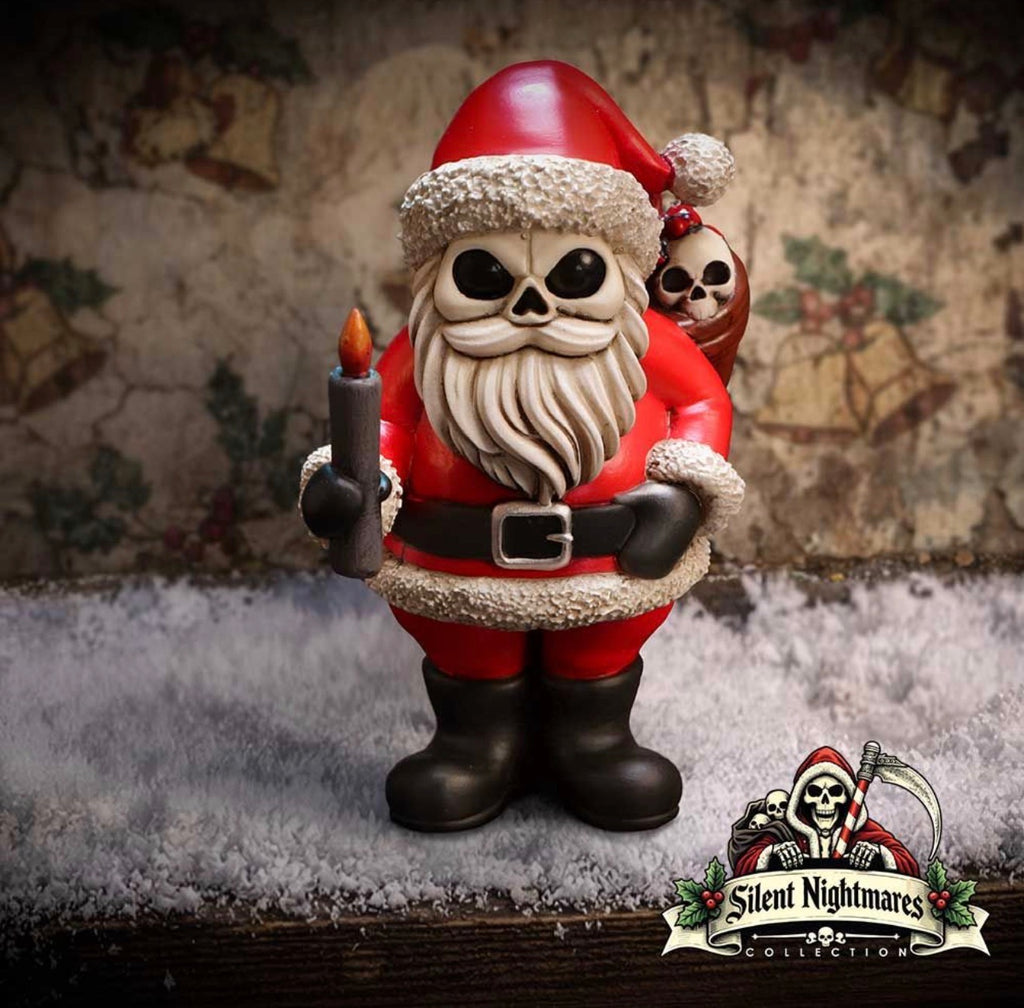 Silent Nightmares: Noel Skeleton Santa Christmas Ornament 10.5cm