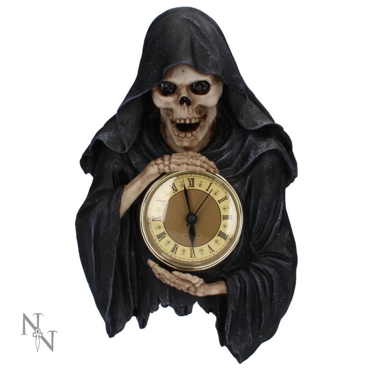 Darkest Hour Grim Reaper Wall Clock 28cm