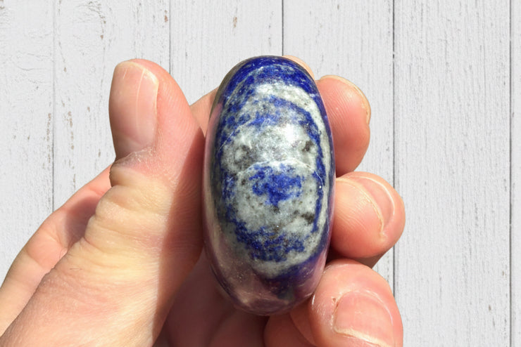 Lapis Lazuli Palmstone 120 grams LP05