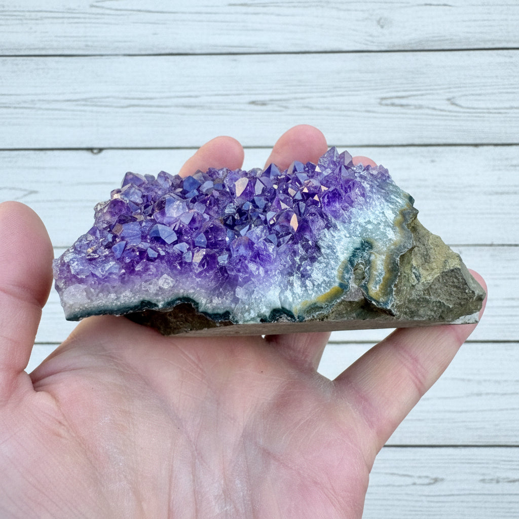 Amethyst Cluster Bed 309 grams AMSG08