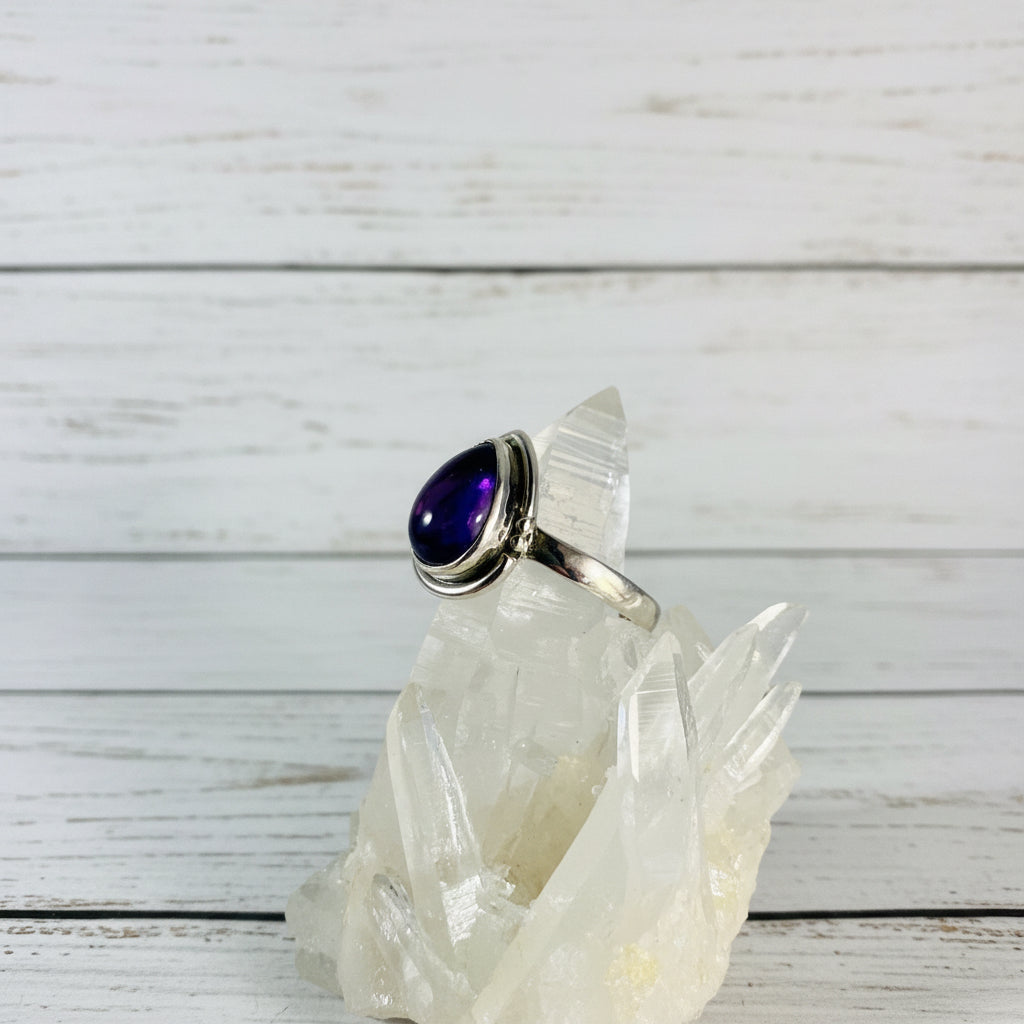 925 Sterling Silver Amethyst Ring