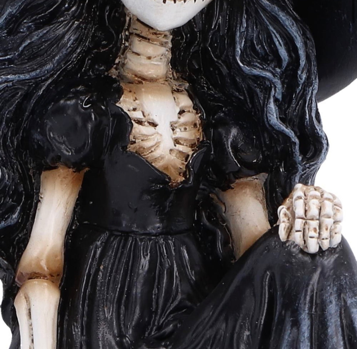 Jinxie Skeleton Witch Ornament 8.8cm