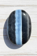 Owyhee Blue Opal Palmstone 83 grams BOP03