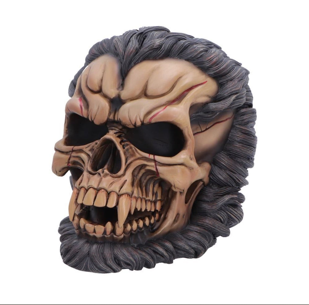 Hall of Horrors: The Beast of the Moon Werewolf Skull 16cm