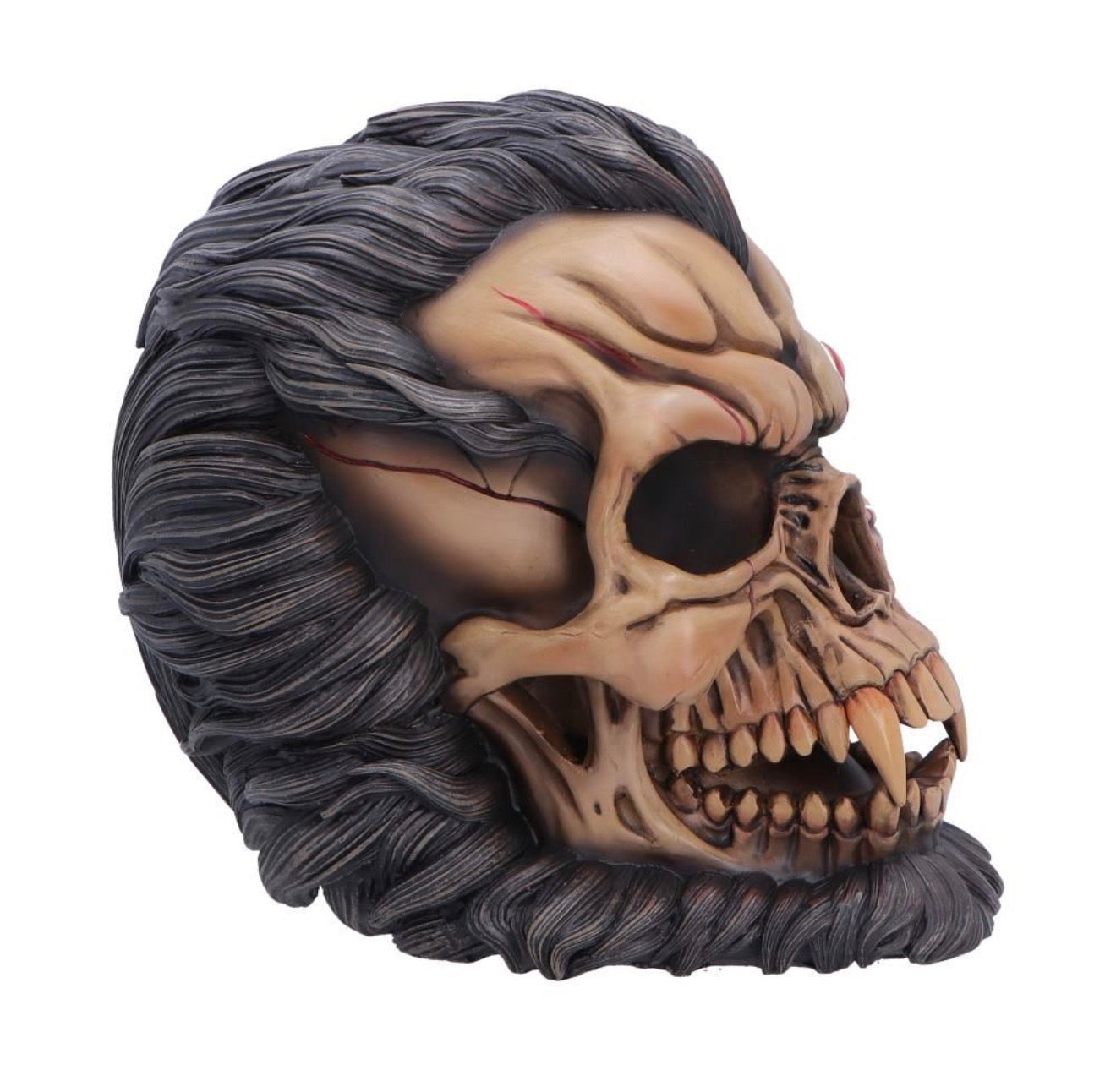 Hall of Horrors: The Beast of the Moon Werewolf Skull 16cm
