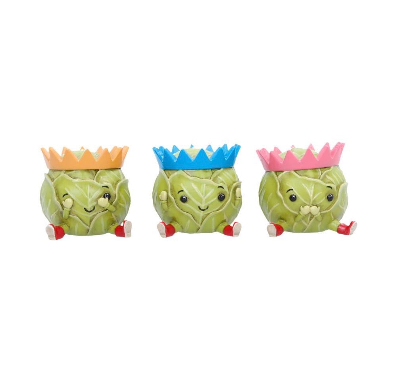 Three Wise Sprouts See No Evil Set 5.2cm