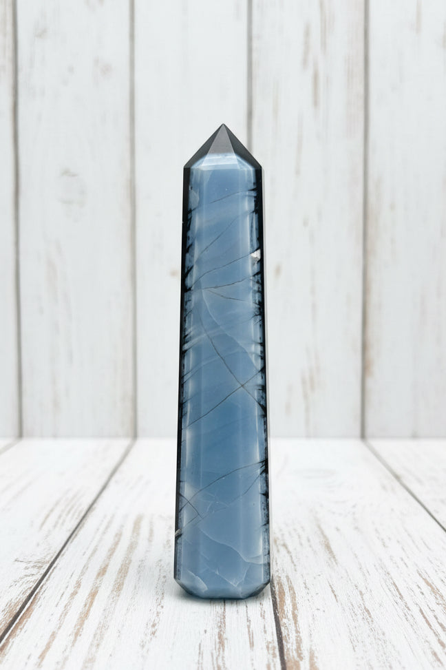 Owyhee blue Opal point/Tower 102 grams BOPT01