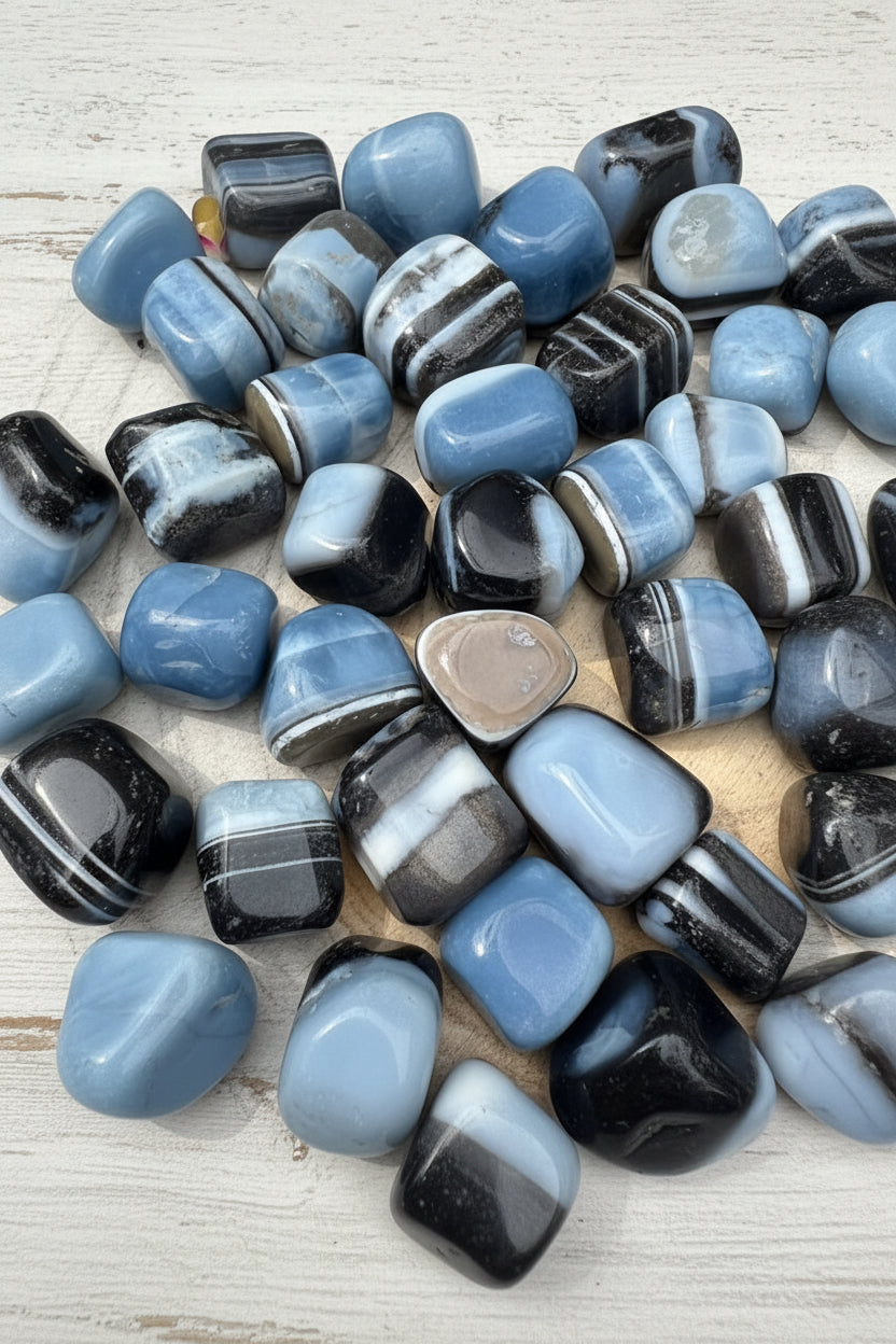 Owyhee Blue Opal Tumblestone 2-3 cm