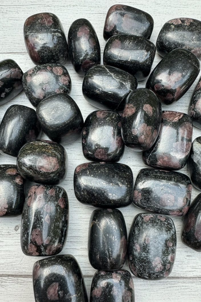 Spinel in Matrix Tumblestone 4-5cm