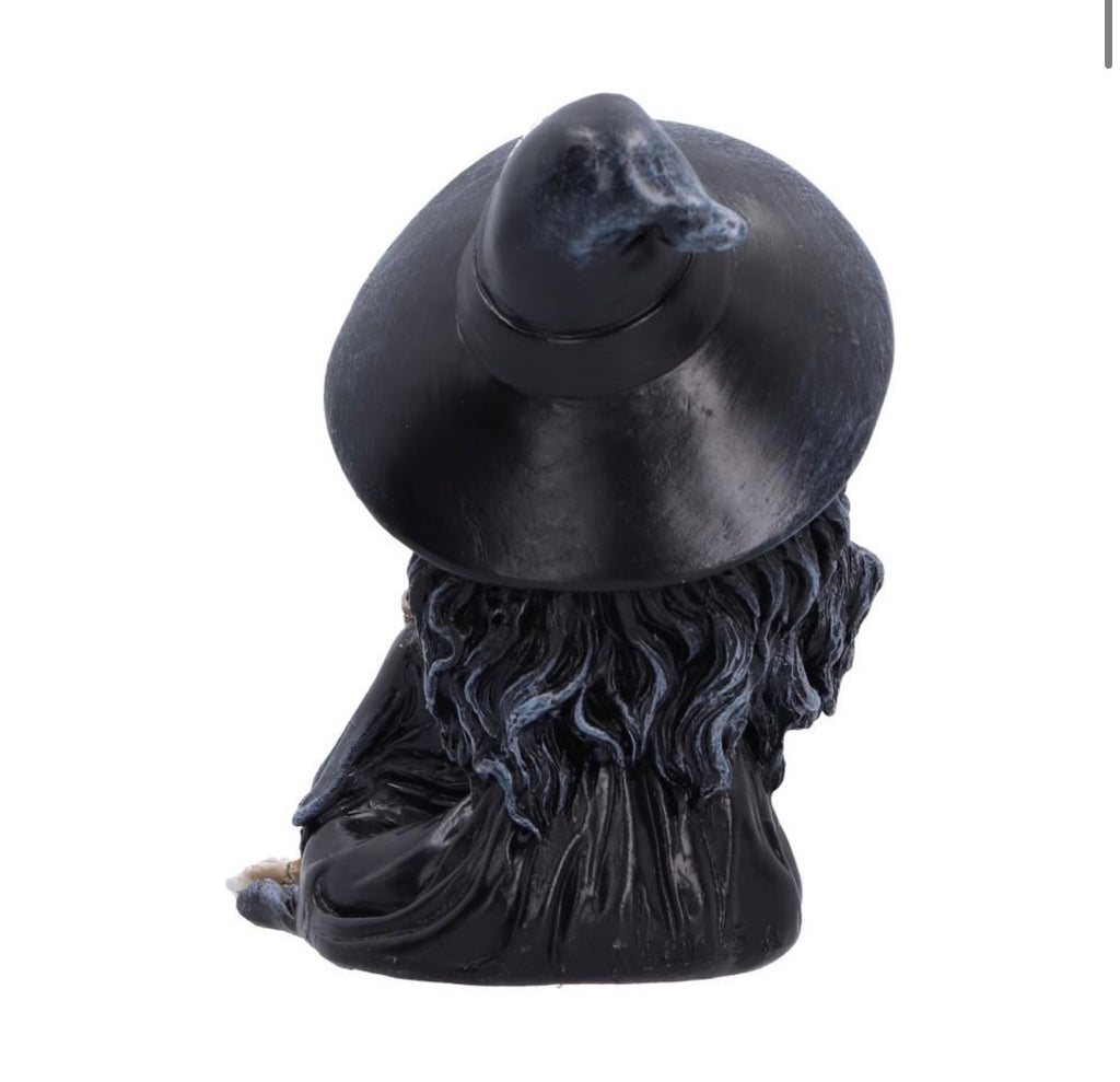 Jinxie Skeleton Witch Ornament 8.8cm