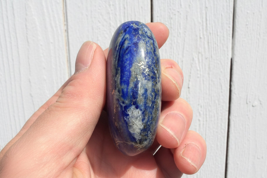 Lapis Lazuli Palmstone 133 grams LP02