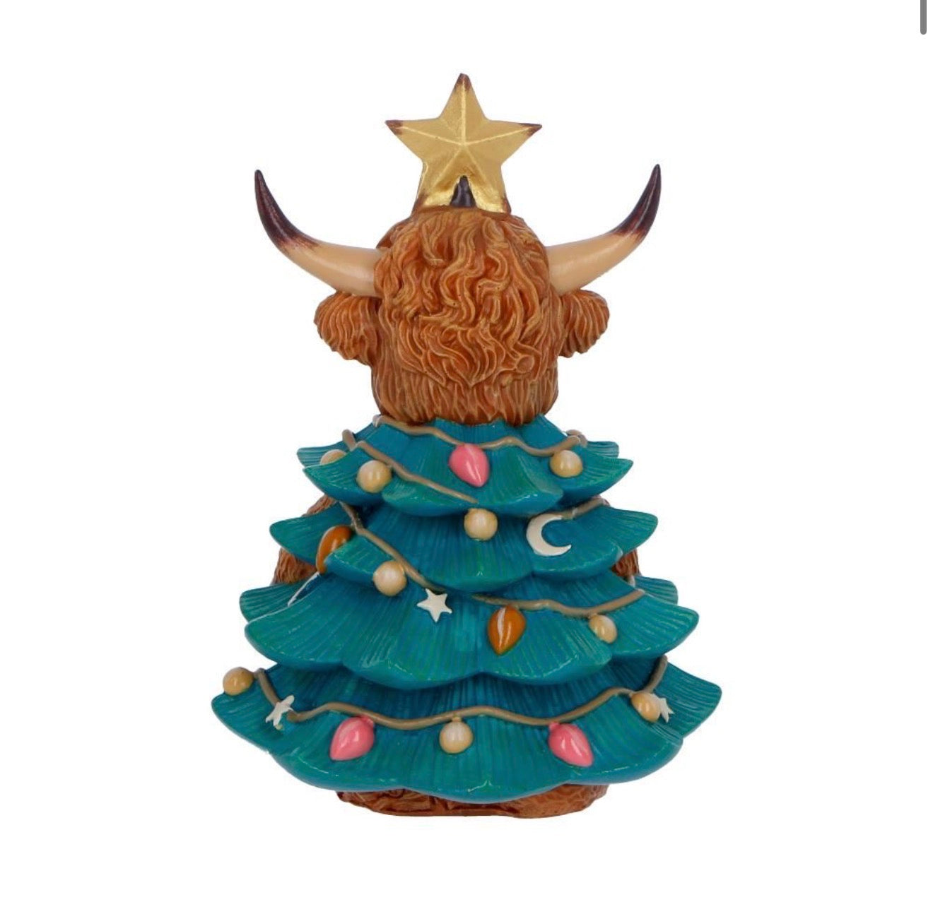 Highland cow Tree 13.5cm