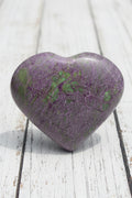 Atlantisite Stichtite Heart Crystal 85 grams AH06