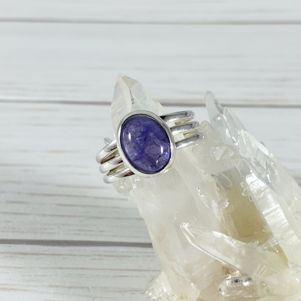 925 Sterling Silver Tanzanite Ring