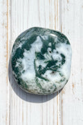 Moss Agate Palmstone 33 grams MAP3