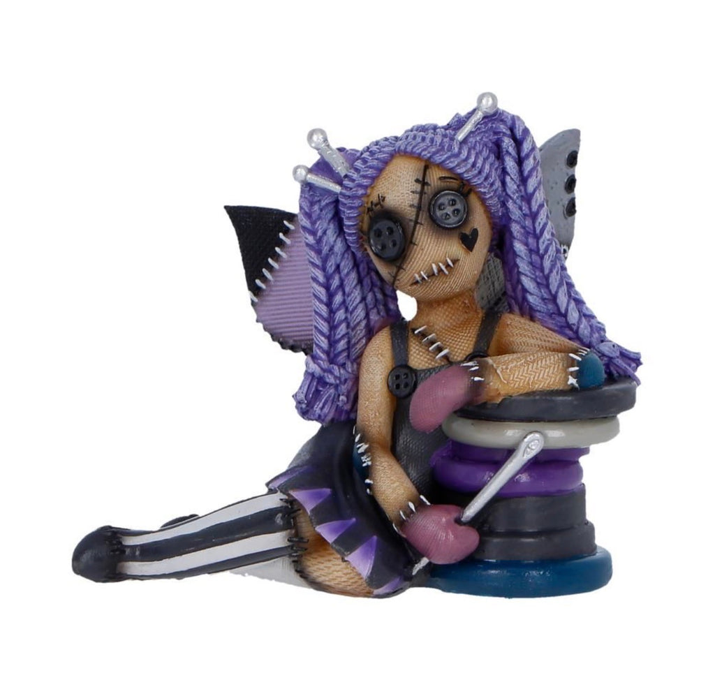 The Stitchlings: Violette Hexpin Voodoo Doll Ornament 9cm
