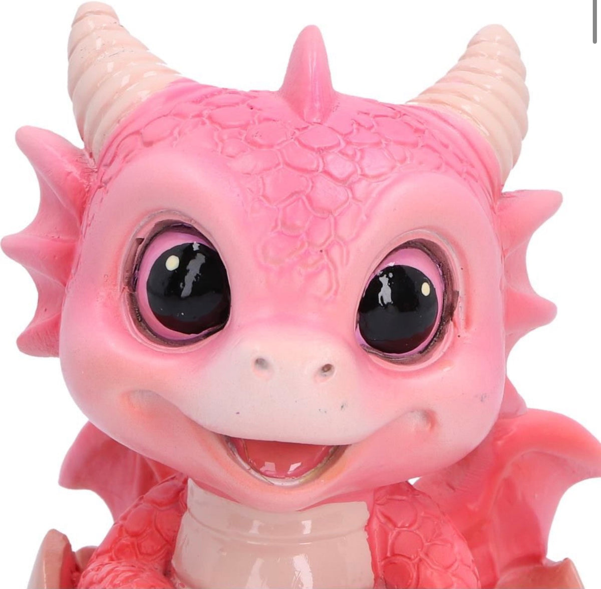 Shellbound (Pink) Baby Dragon in Egg Ornament 8.6cm