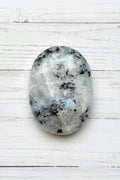Rainbow Moonstone Palmstone 103 grams RMP04