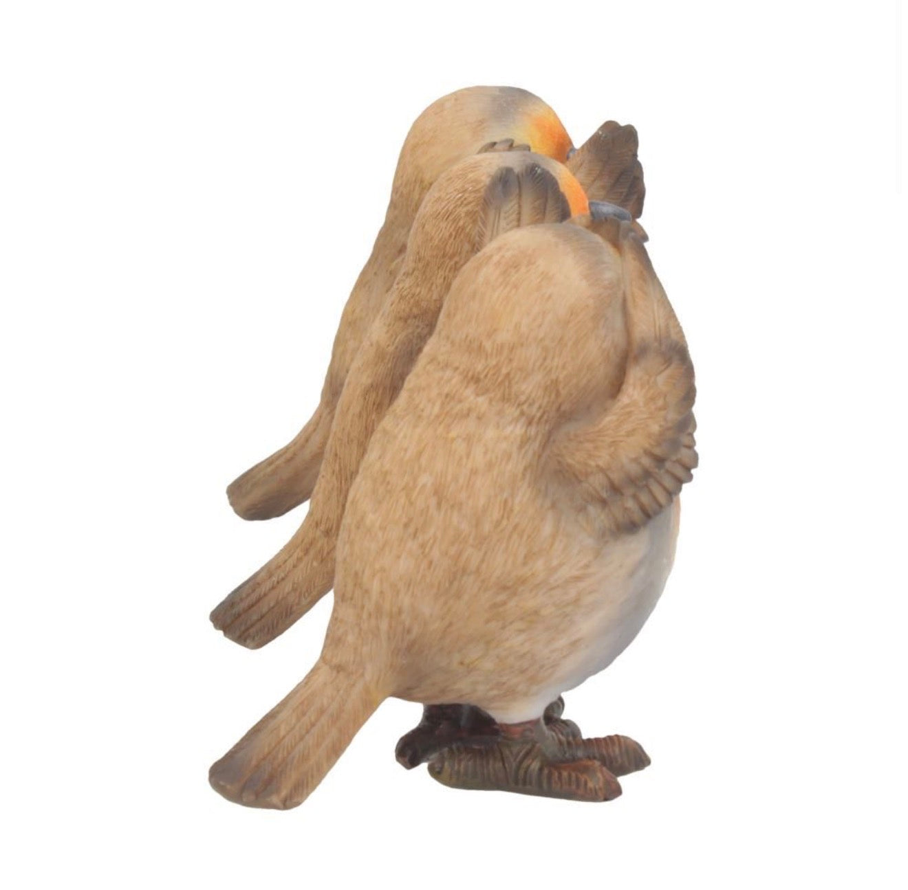 Three Wise Robins See No Evil Set 8cm